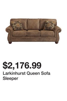 Ashley Furniture Larkinhurst queen sofa sleeper offer