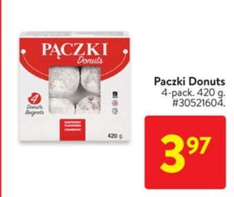 Walmart Paczki donuts offer