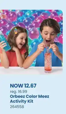 Toys R us Orbeez color meez activity kit offer