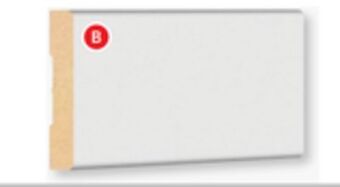 Lowe's Metrie baseboard 1/2" x 2-1/2" x 8' offer