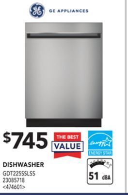 Lowe's Ge dishwasher offer