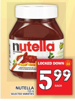 Food Basics Nutella offer