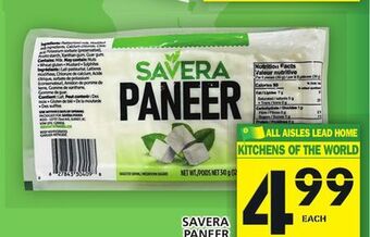 Food Basics Savera paneer offer