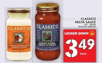 Food Basics Classico pasta sauce offer