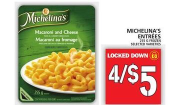 Food Basics Michelina's entrées offer