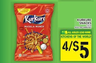 Food Basics Kurkure snacks offer