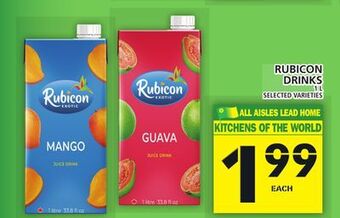 Food Basics Rubicon drinks offer