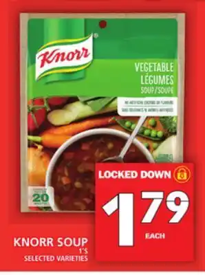 Food Basics Knorr soup offer