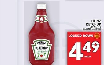 Food Basics Heinz ketchup offer