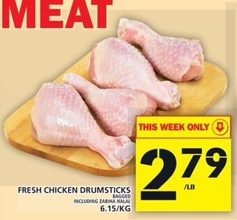 Food Basics Fresh chicken drumsticks offer