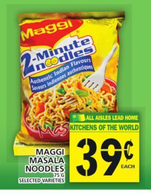 Food Basics Maggi masala noodles offer