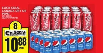 Food Basics Coca-cola, canada dry or pepsi offer