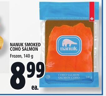 Metro Nanuk smoked coho salmon offer
