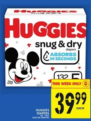 Food Basics Huggies diapers offer