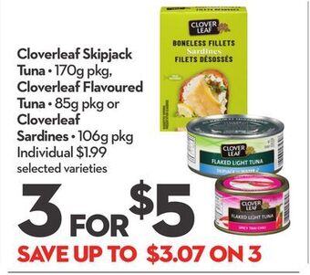 Longo's Cloverleaf skipjack tuna offer