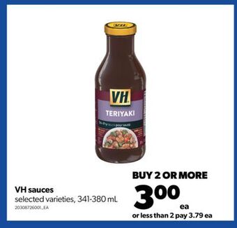 Real Canadian Superstore Vh sauces, 341-380 ml offer