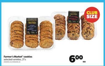 Real Canadian Superstore Farmer's market™ cookies, 21's offer