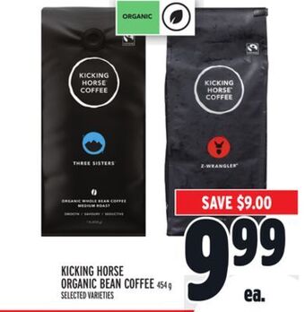 Metro Kicking horse organic bean coffee offer