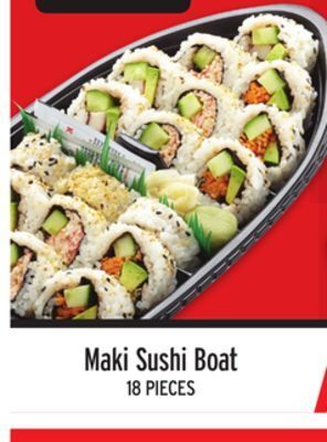 Metro Maki sushi boat offer