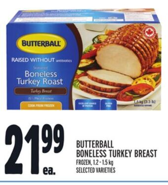Metro Butterball boneless turkey breast offer