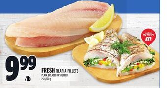 Metro Fresh tilapia fillets offer