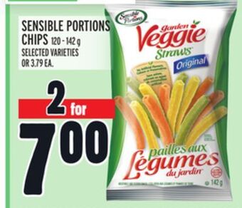 Metro Sensible portions chips offer