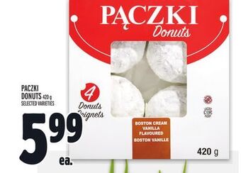 Metro Paczki donuts offer