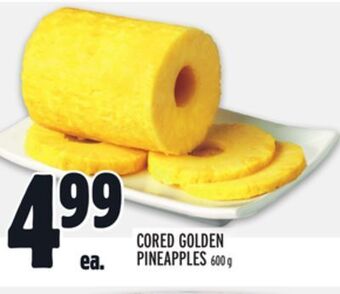 Metro Cored golden pineapples offer