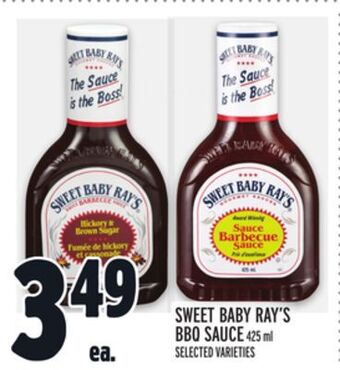 Metro Sweet baby ray's bbq sauce offer