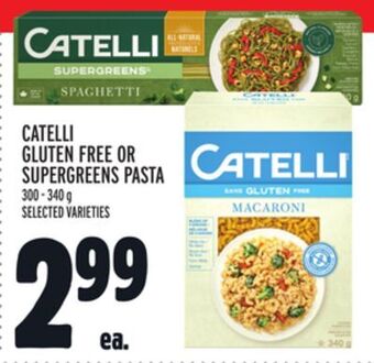 Metro Catelli gluten free or supergreens pasta offer