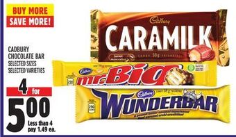 Metro Cadbury chocolate bar offer
