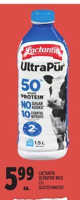 Metro Lactantia ultrapur milk offer