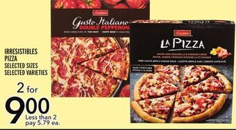 Metro Irresistibles pizza offer