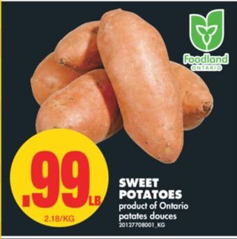 No Frills Sweet potatoes offer
