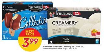Sobeys Chapman's markdale creamery ice cream offer