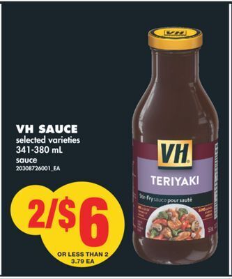 No Frills Vh sauce, 341-380 ml offer