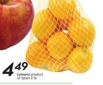 Sobeys Lemons offer