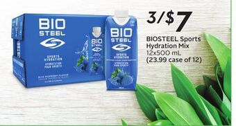 Sobeys Biosteel sports hydration mix offer