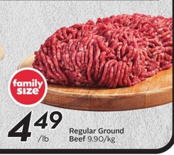 Sobeys Regular ground beef offer