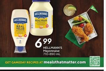 Sobeys Hellmann's mayonnaise offer