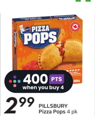 Sobeys Pillsbury pizza pops offer