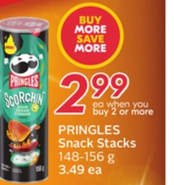 Sobeys Pringles snack stacks offer