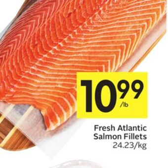 Foodland Fresh atlantic salmon fillets offer