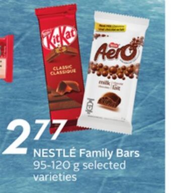 Sobeys Nestlé family bars offer