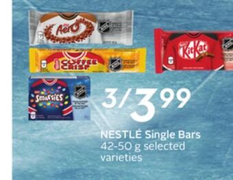 Sobeys Nestlé single bars offer