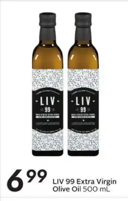 Sobeys Liv 99 extra virgin olive oil offer