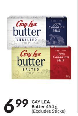 Sobeys Gay lea butter offer