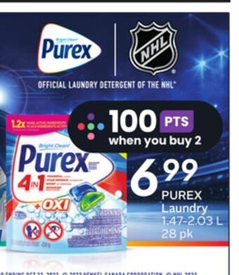 Sobeys Purex laundry offer