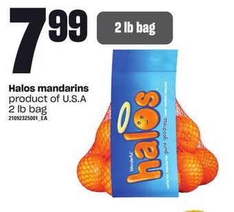 Loblaws Halos mandarins, 2 lb bag offer