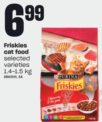 Loblaws Friskies cat food, 1.4-1.5 kg offer